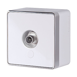 Розетка Werkel W5083001/ ТВ-розетка оконечная Gallant (белый)