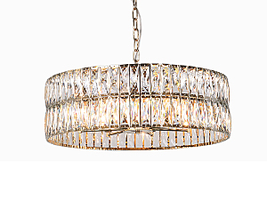 Подвесная люстра 10120 10125+3/C gold new