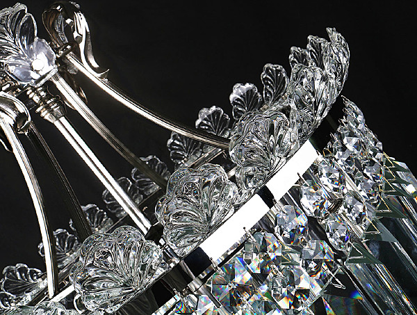 Подвесная люстра 10320 10328/C nickel