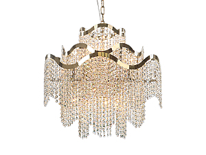 Подвесная люстра 10550 10558+4/C gold