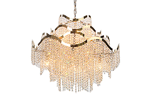 Подвесная люстра 10550 10558+8/C gold