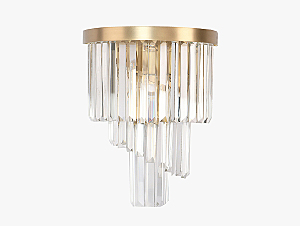 Настенное бра 31100 31103/A brass right