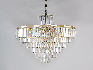 Подвесная люстра 31100 31124/S gold