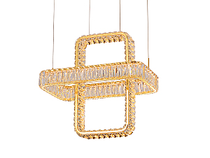 Подвесная люстра 8230 8231+1/S gold