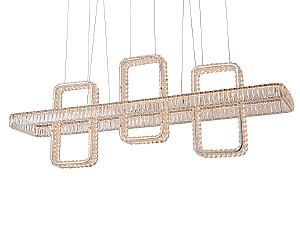 Подвесная люстра 8230 8233+1/S chrome