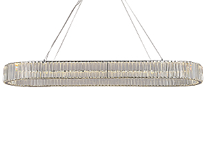 Подвесная люстра 8440 8445/140 oval chrome