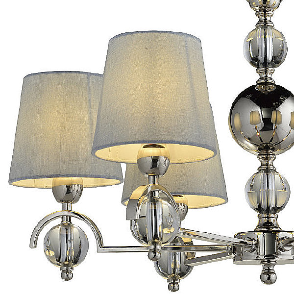 Подвесная люстра Amelia LH1037/6P-NK-WT