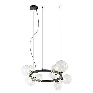 Подвесная люстра Lovrenc LH4125/11P-BK-CL