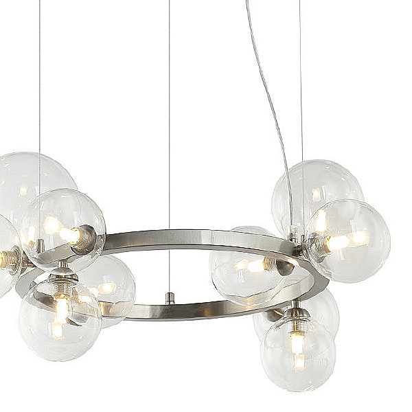 Подвесная люстра Lovrenc LH4125/11P-SN-CL