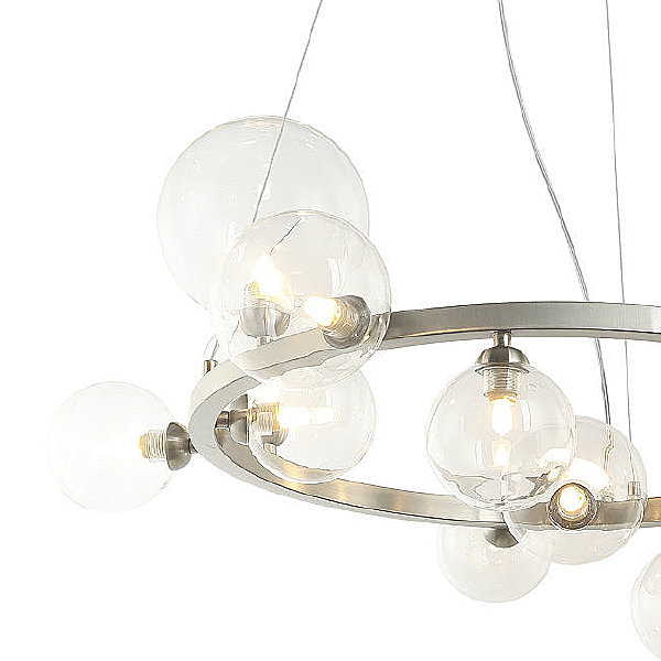 Подвесная люстра Lovrenc LH4125/14P-SN-CL