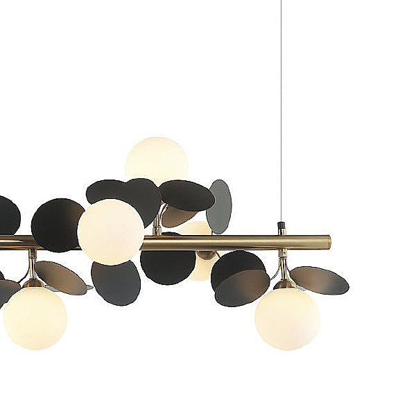 Подвесная люстра Ilmari LH4136/12PO-BR-BK