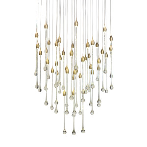 Люстра каскадная P98028 P98028M-41 brass