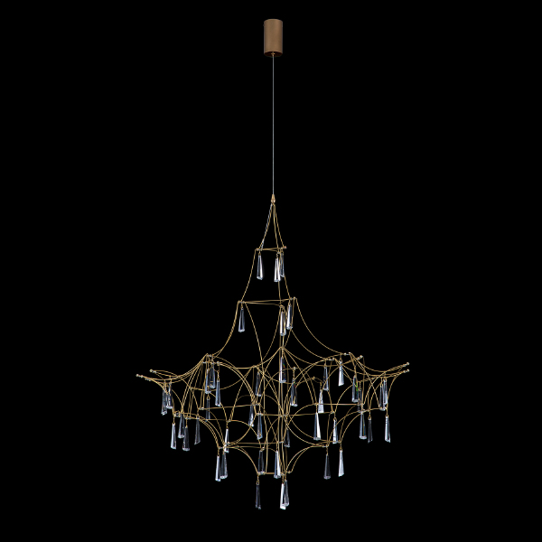 Подвесная люстра Lucciola MD18001068-1E matt gold