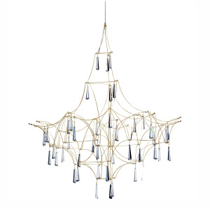 Подвесная люстра Lucciola MD18001068-1E matt gold