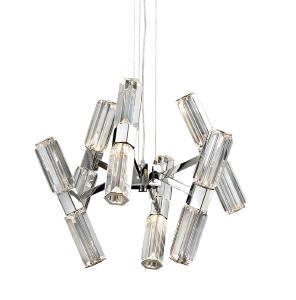 Подвесная люстра MD19027016 MD19027016-12B chrome
