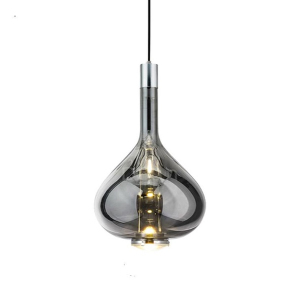Светильник подвесной 9872 9872P chrome/smoky