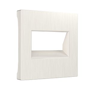 Накладка на механизм W1191113/ Накладка для двойной розетки Еthernet RJ-45 (перламутровый рифленый)