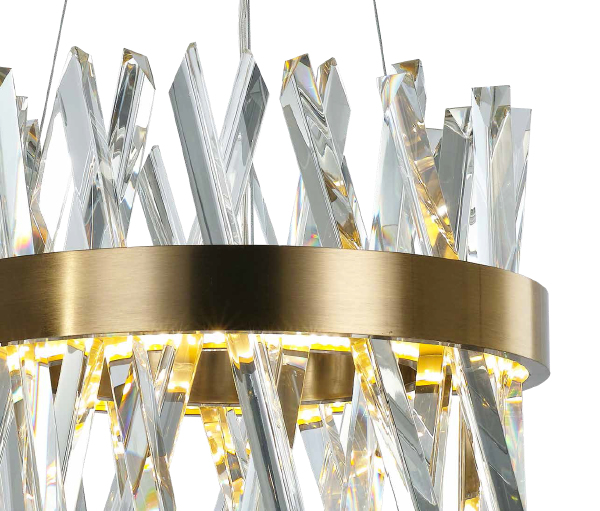 Подвесная люстра Akasha MD18162246-600A light antique brass