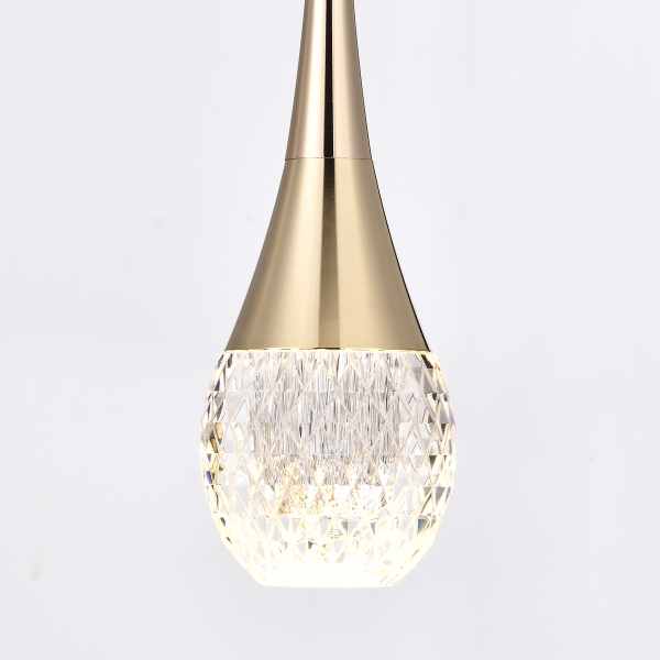 Светильник подвесной P0844 P0844-1A s-gold