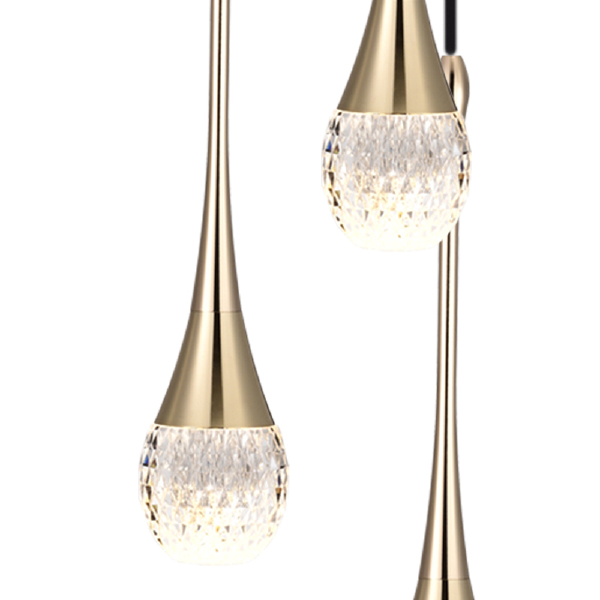 Светильник подвесной P0844 P0844-3B s-gold
