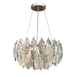 Подвесная люстра D8011P D8011P/R-600 gold/smoky