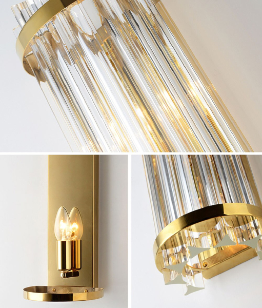 Настенное бра Wall lamp 88014W brass