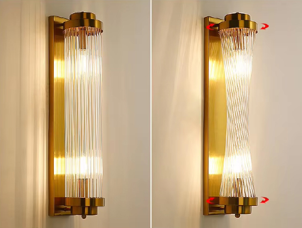 Настенное бра Wall lamp 88008W/L brass