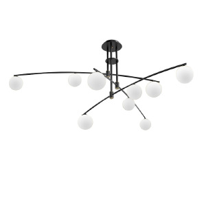 Потолочная люстра 8119P 8119P/9 black