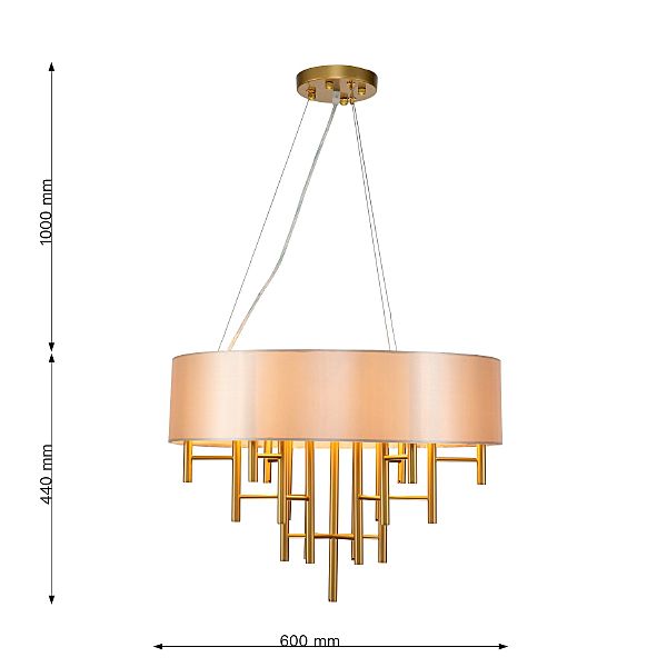Подвесная люстра Cosmo 2993-6P