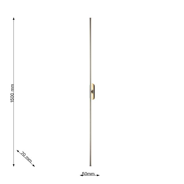 Настенный светильник Reed 3002-3W