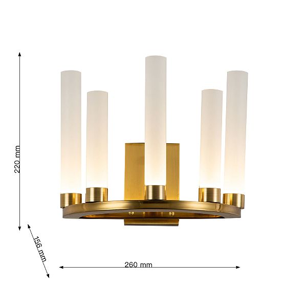 Настенное бра Geyser 3015-5W