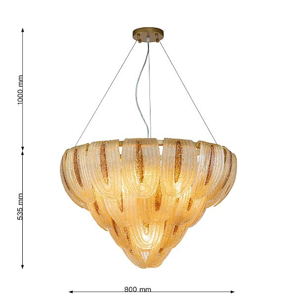 Подвесная люстра Flavus 3016-7P
