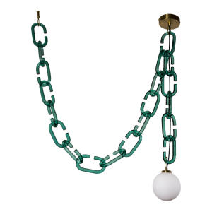 Светильник подвесной Chain 10128C Green