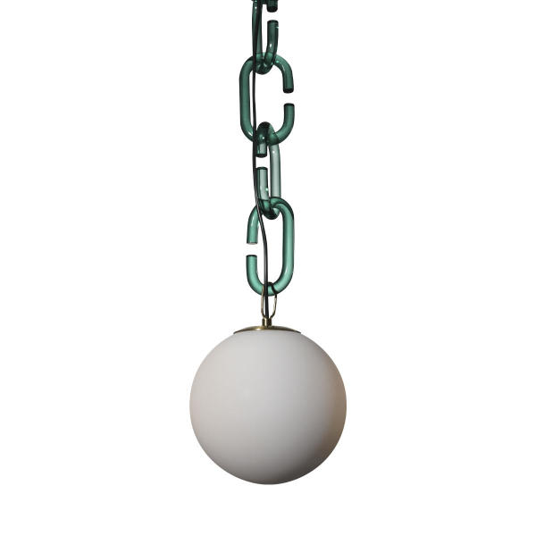 Светильник подвесной Chain 10128P Green