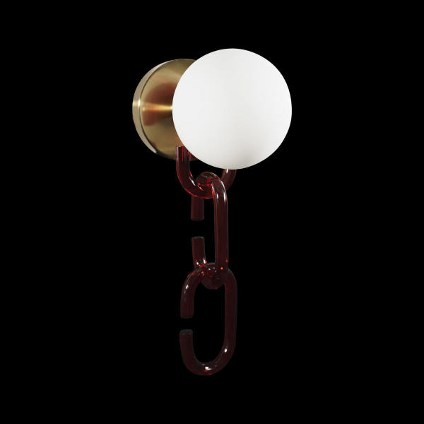 Настенное бра Chain 10128W Red