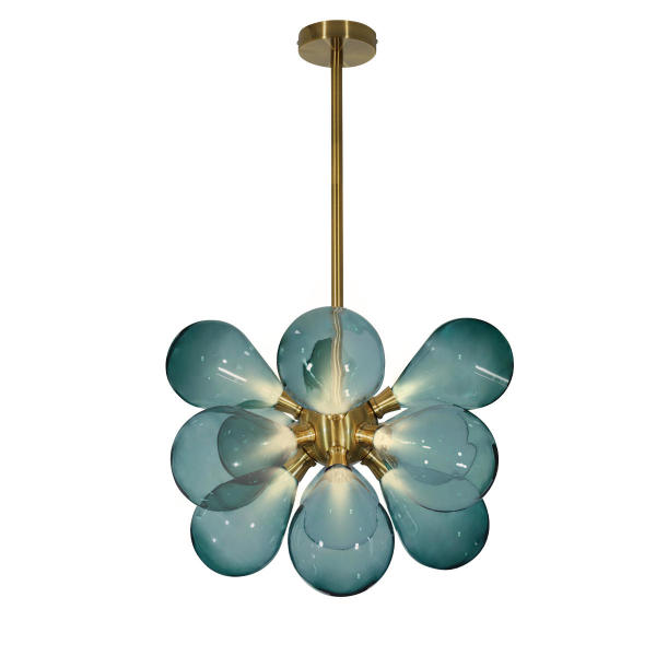 Люстра на штанге Miracle 10130/12 Blue
