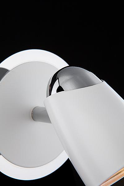 Светильник спот 20021 20021/1 хром/белый