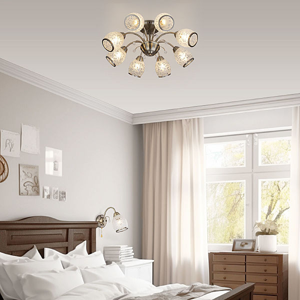 Настенное бра Gabriella 30026/1 античная бронза