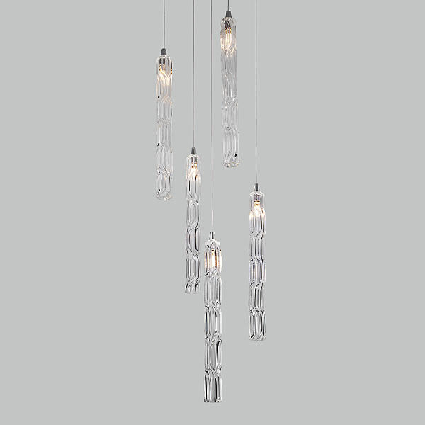 Люстра каскадная Lynn 50381/5 хром