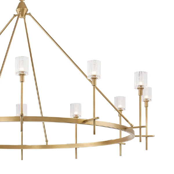 Подвесная люстра Salita MD2065-8A br.brass