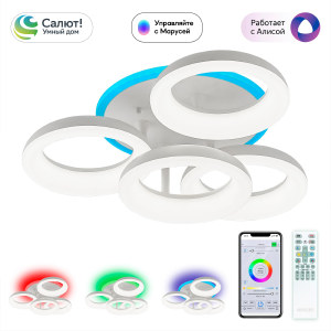 Потолочная люстра Паркер Смарт CL225A140E