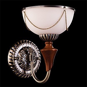 Настенное бра 22725 22725/1 античная бронза