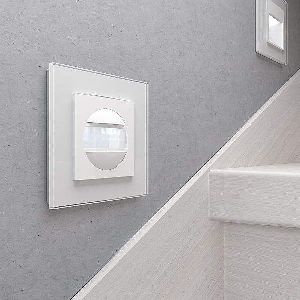 Датчик движения Встраиваемые механизмы белые W1155101/ Датчик движения 500 Вт, двухпроводный (белый)