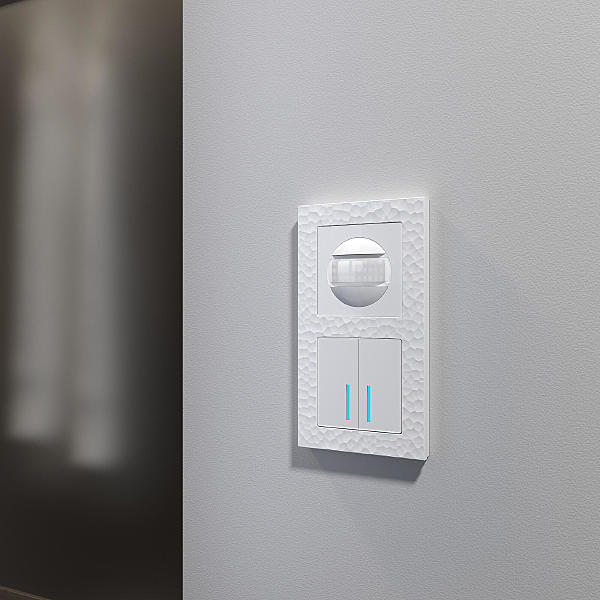 Датчик движения Встраиваемые механизмы белые W1155101/ Датчик движения 500 Вт, двухпроводный (белый)