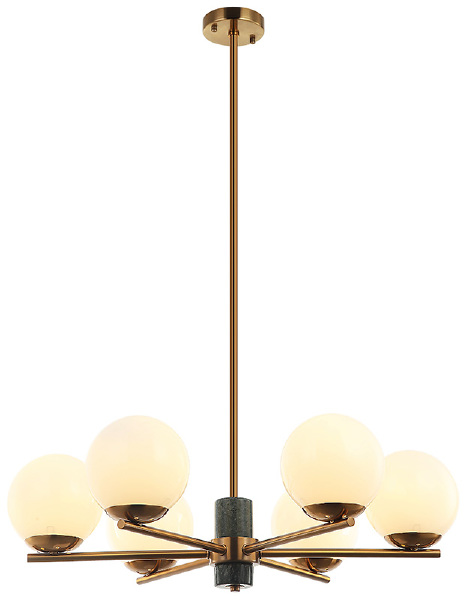 Люстра на штанге Sharo 2150/05/06P