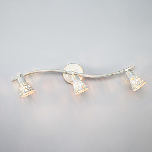 Светильник спот Alaska 20027/3 белый с золотом