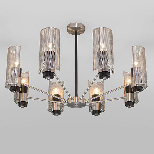 Потолочная люстра Grino 70139/8 никель