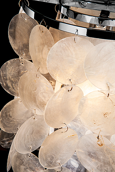 Настенное бра 60005, 3535 60005/1 хром/перламутр