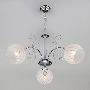 Подвесная люстра Lotos 30002/3 хром