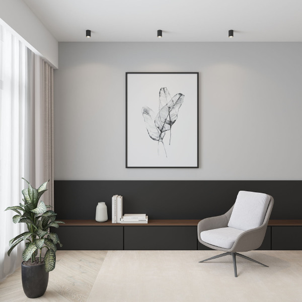 Накладной светильник Dk3110 DK3110-BK